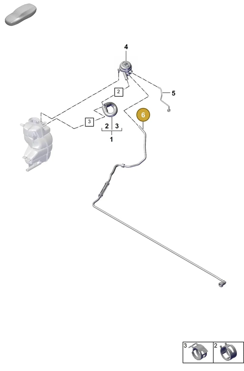 9A712244700 — Porsche Panamera (2023-2025) diagram p62105340, position 6
