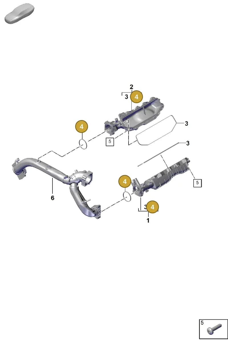 9A713302601 — Porsche Cayenne Coupe (2023-2023) diagram p60107110, position 4