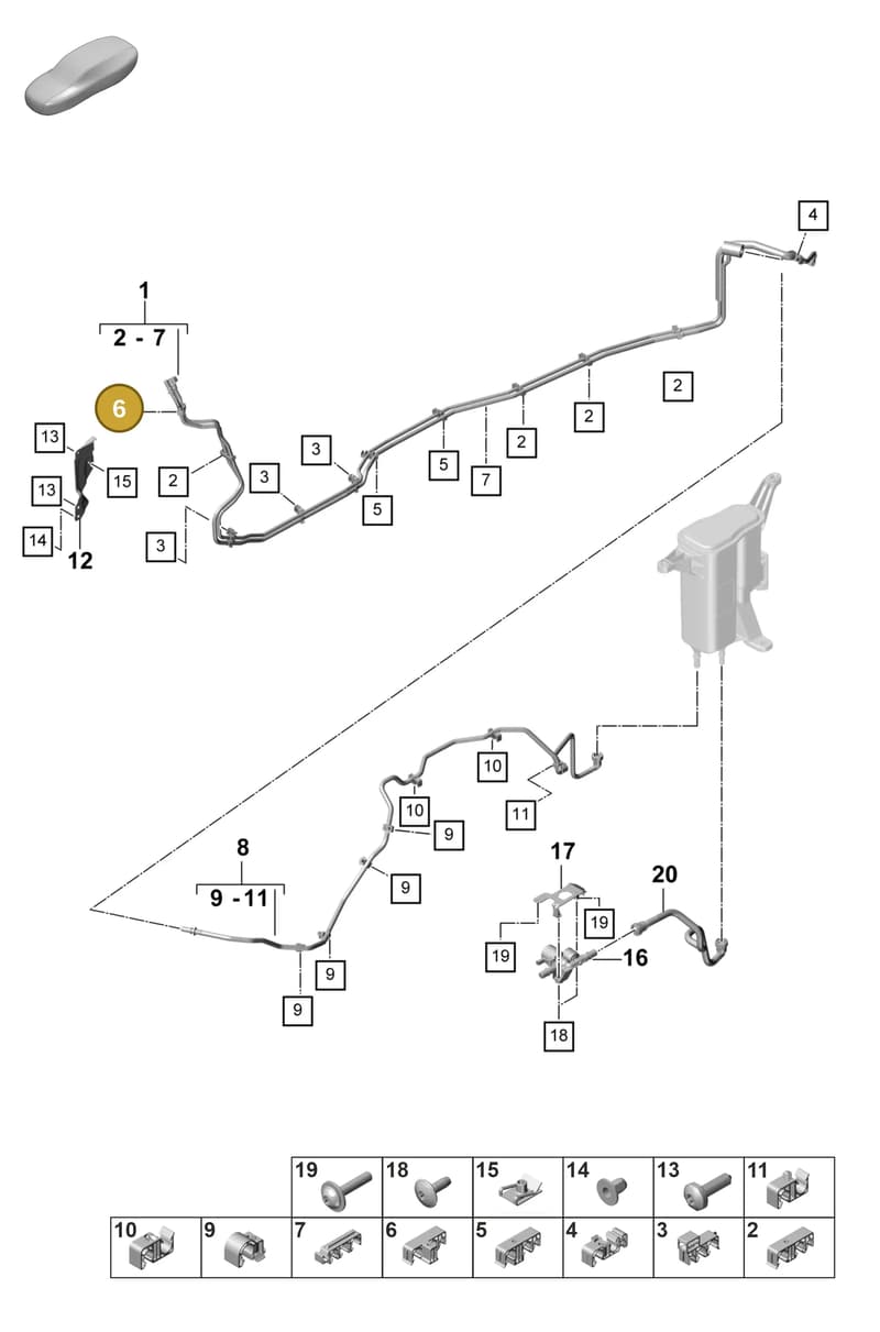 9A720117120 — Porsche Panamera (2023-2025) diagram p58201100, position 6