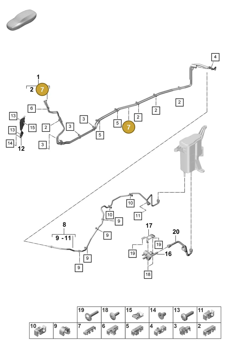 9A720117125 — Porsche Panamera (2023-2025) diagram p58201100, position 7