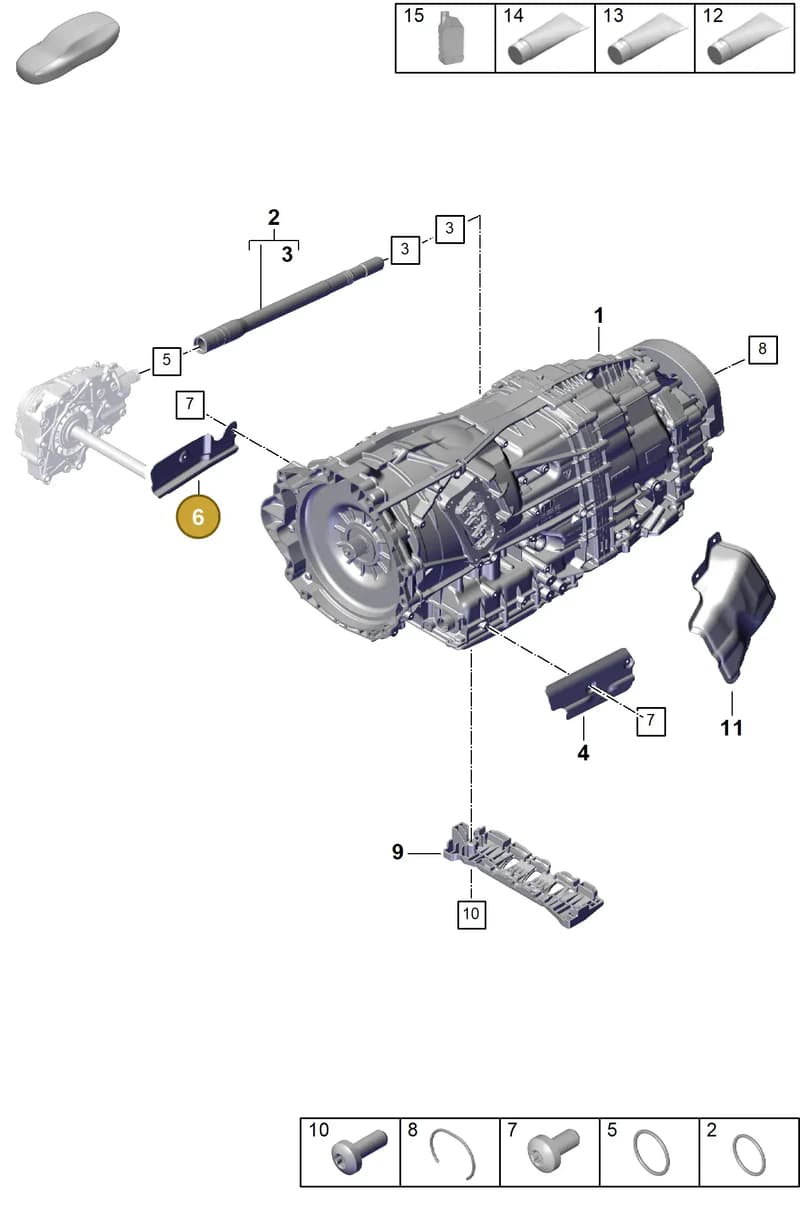 9A732112910 — Porsche Panamera (2023-2025) diagram p62302000, position 6