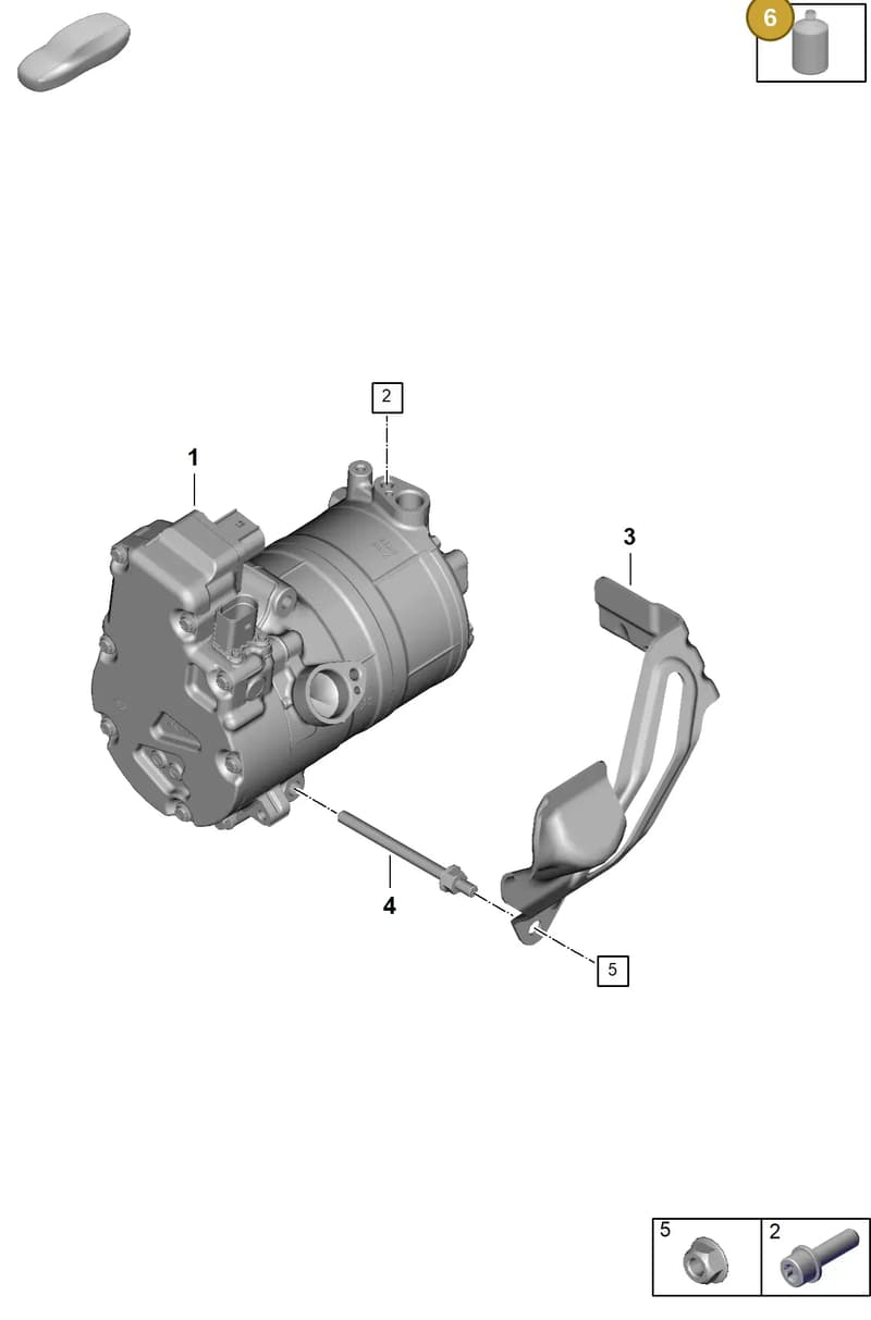 9A757390000 — Porsche Panamera (2023-2025) diagram p62815500, position 6