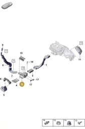 9A781532610 Porsche Air Distribution Housing