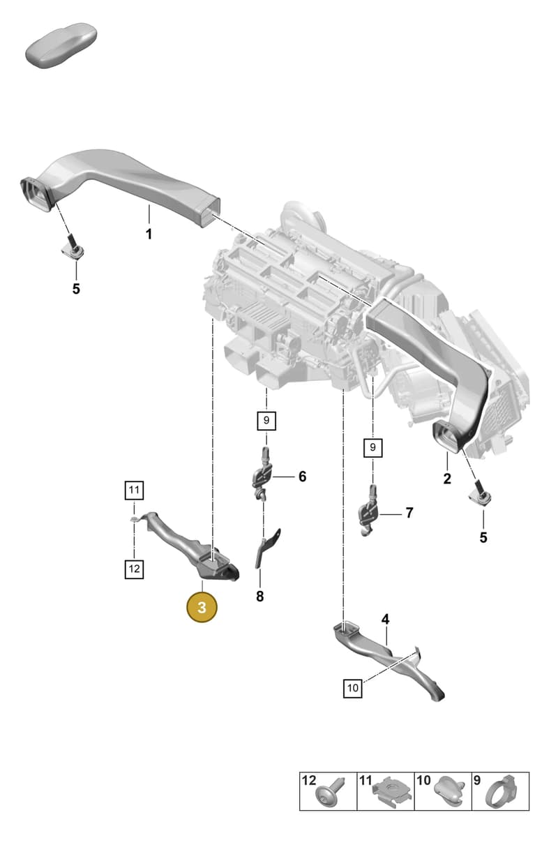 9A781915100 — Porsche Panamera (2023-2025) diagram p58813800, position 3