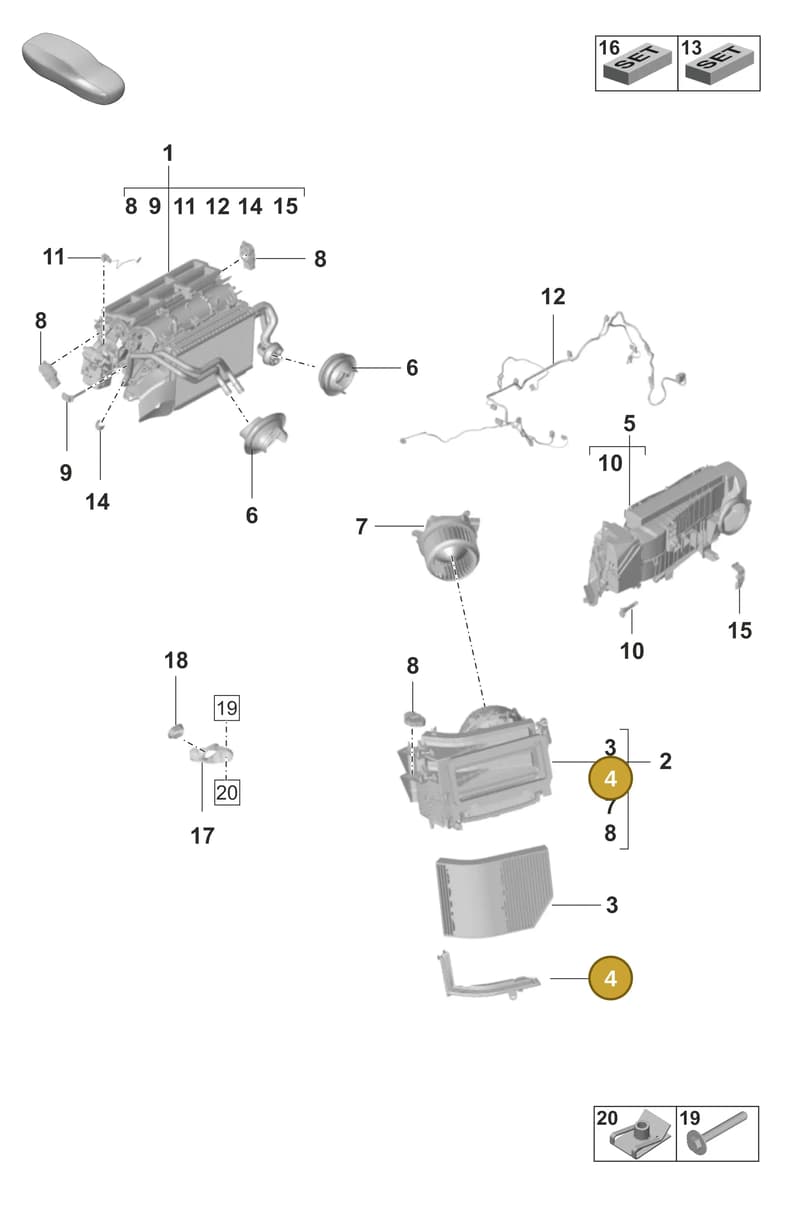 9A781942200 — Porsche Taycan Sport Turismo (2023-2025) diagram p56814000, position 4