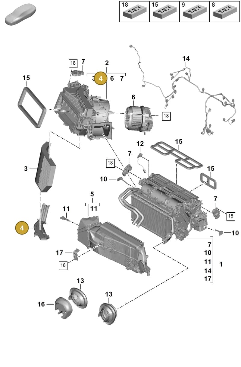 9A781942200 — Porsche Panamera (2023-2025) diagram p62814000, position 4