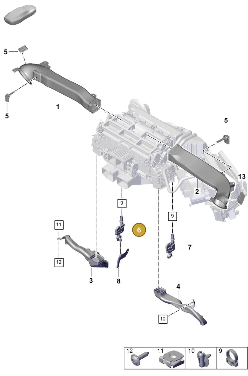 9A782063701 — Porsche Panamera (2023-2025) diagram p62813610, position 6