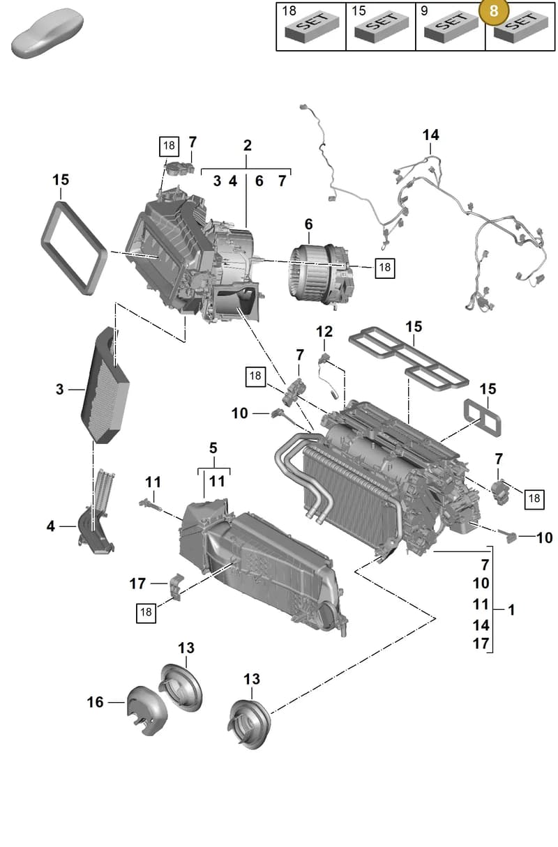 9A782067900 — Porsche Panamera (2023-2025) diagram p62814000, position 8