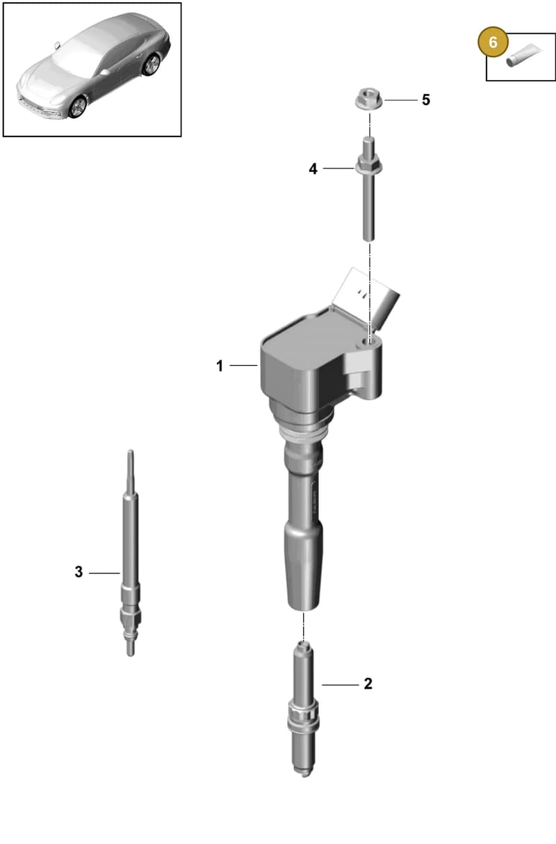 9A783721600 — Porsche Panamera (2016-2020) diagram p49901000, position 6
