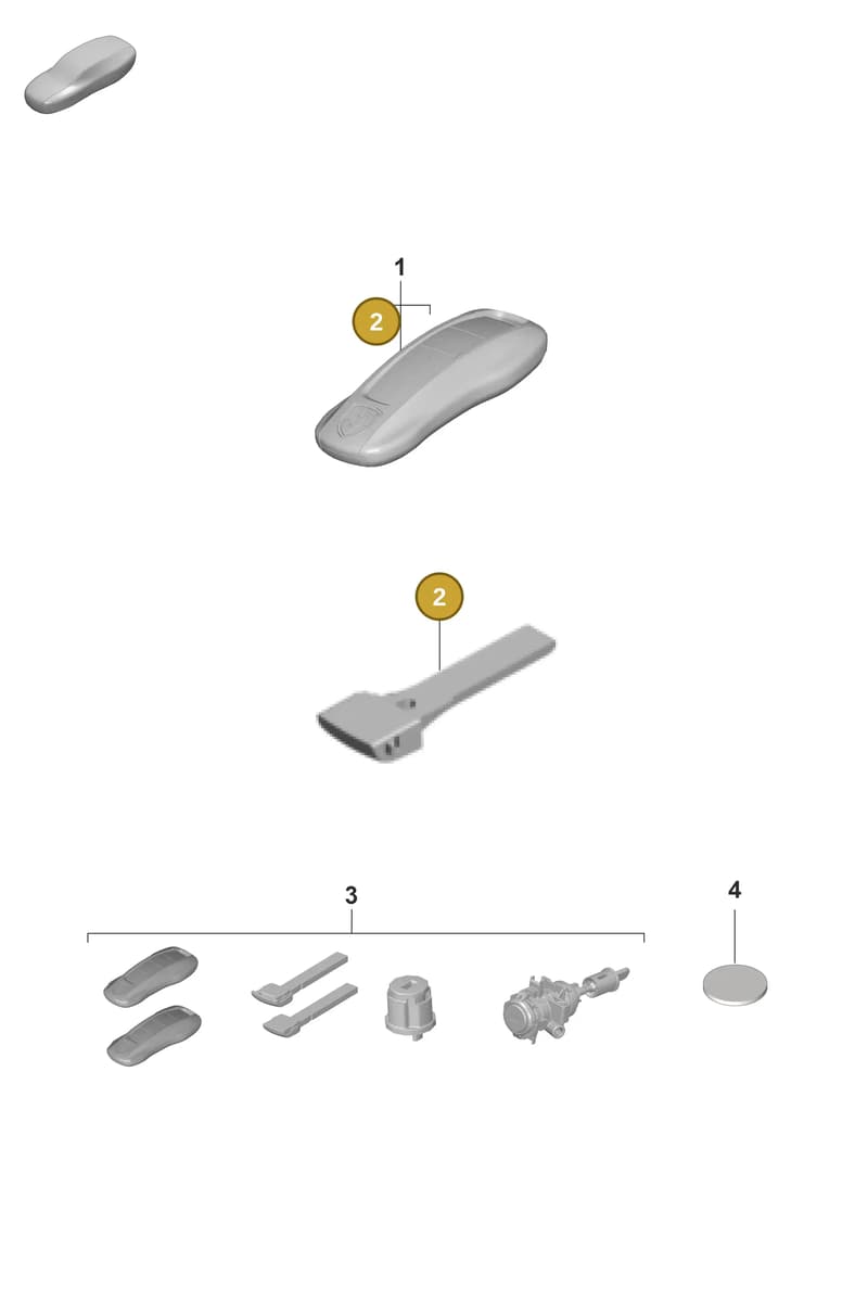 9A783721600 — Porsche Taycan Sport Turismo (2023-2025) diagram p56898000, position 2