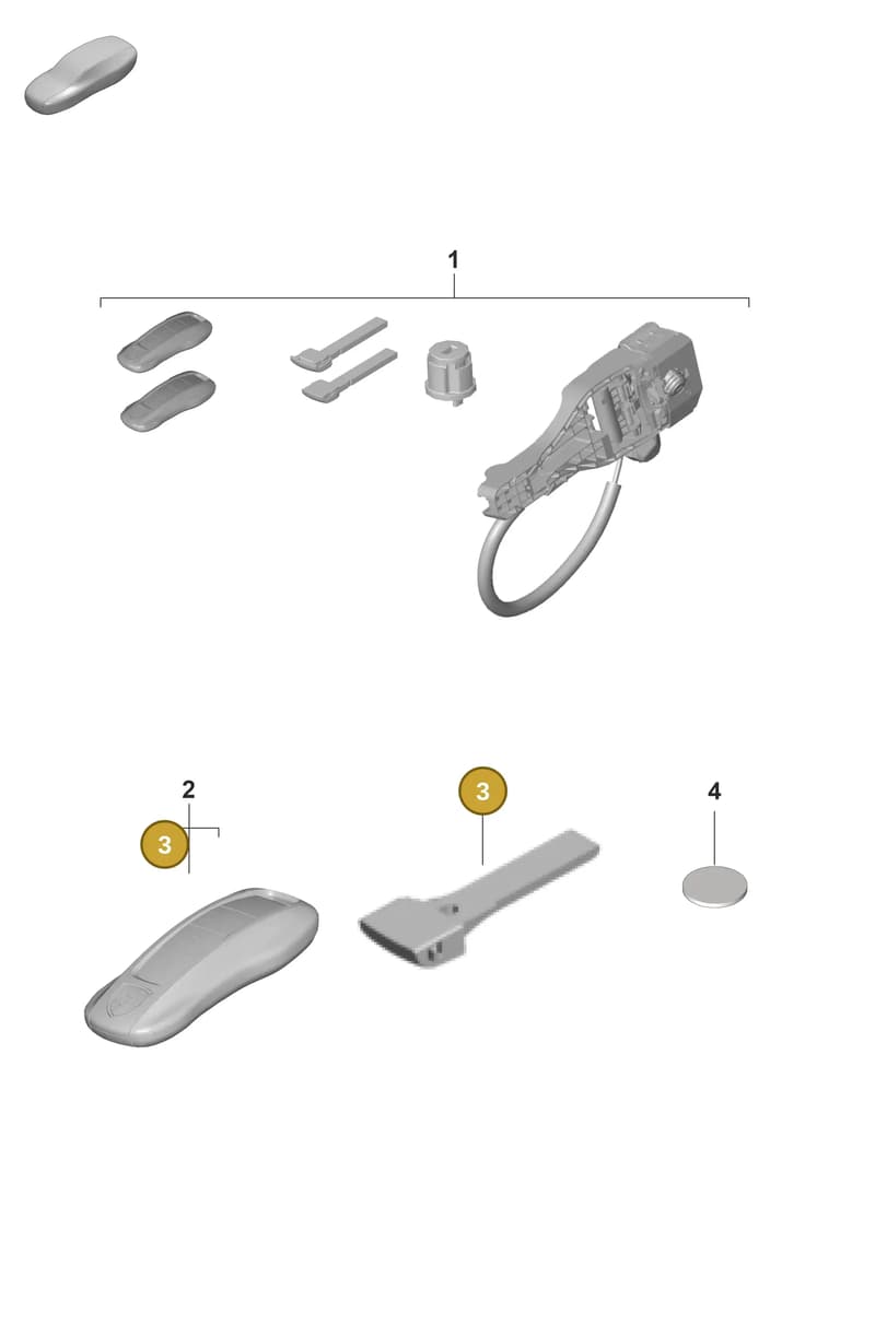 9A783721600 — Porsche Panamera (2020-2023) diagram p58898000, position 3