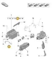9A785861000 Porsche Hose