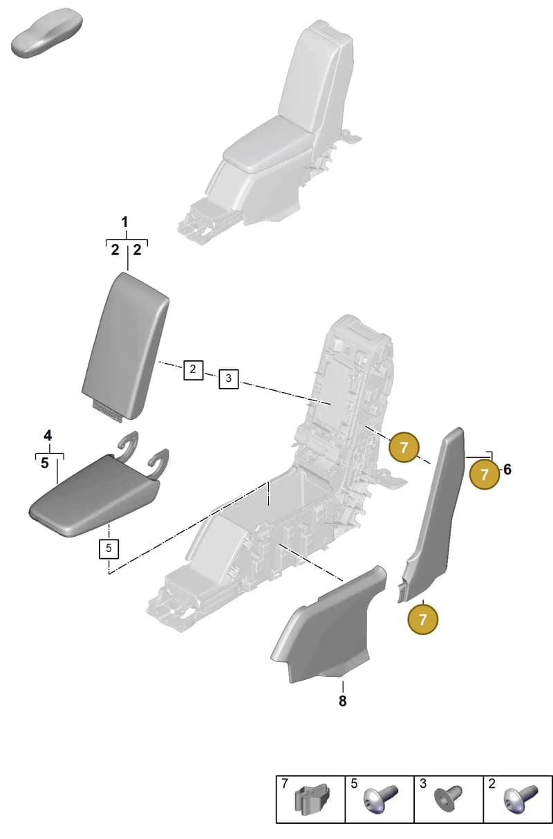 9A786421500 — Porsche Panamera (2023-2025) diagram p62809470, position 7