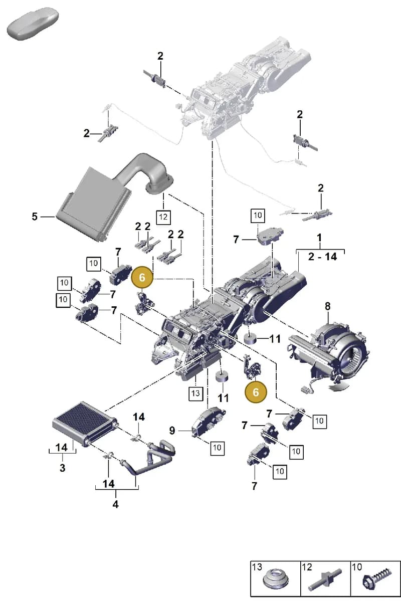 9A7898002 — Porsche Cayenne Coupe (2023-2023) diagram p60814270, position 6
