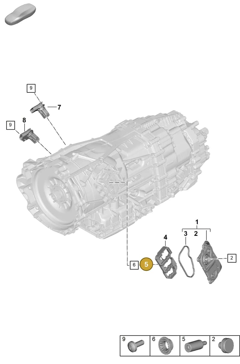 9A7902245 — Porsche Panamera (2023-2025) diagram p62302040, position 5