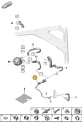 9A7906052 Porsche Pressure Sensor