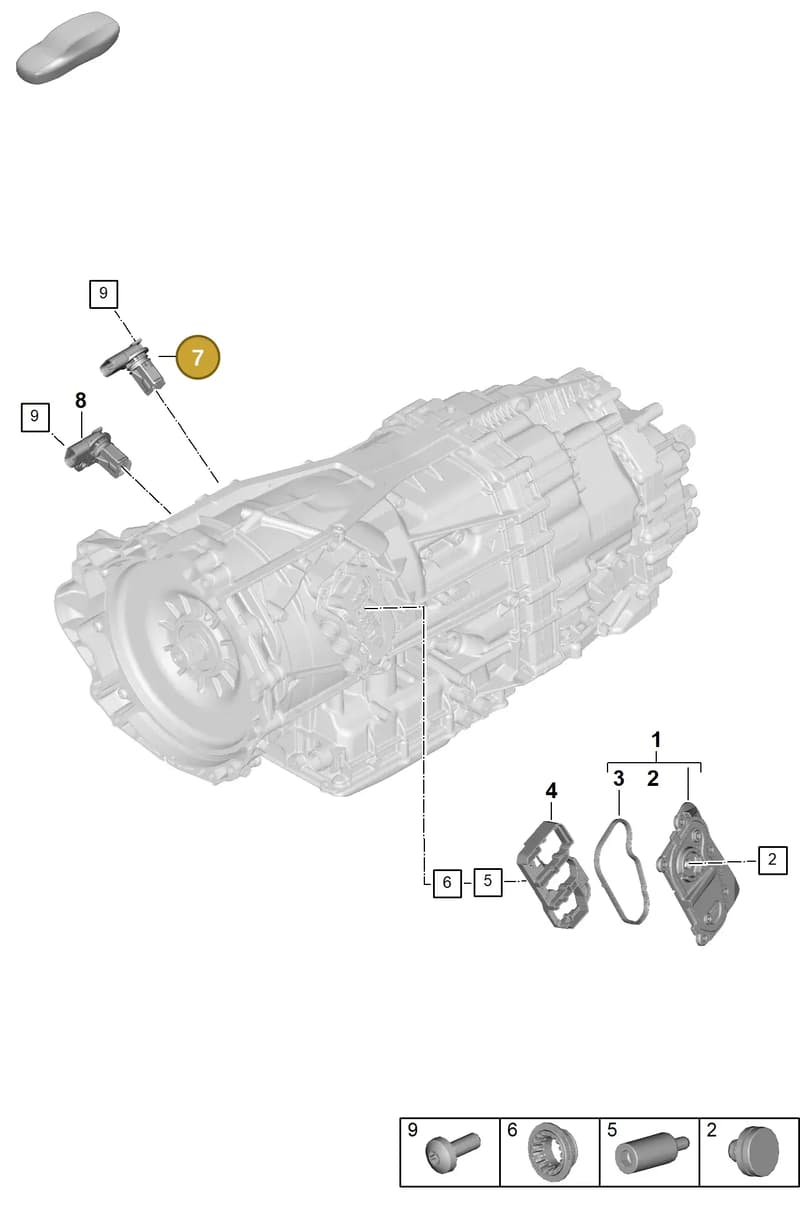 9A7907226 — Porsche Panamera (2023-2025) diagram p62302040, position 7