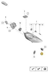 9A790735700 Porsche Control Unit
