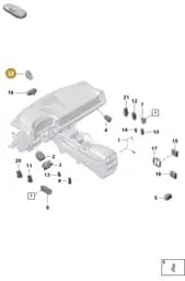 9A790752700 Porsche Temperature Sensor