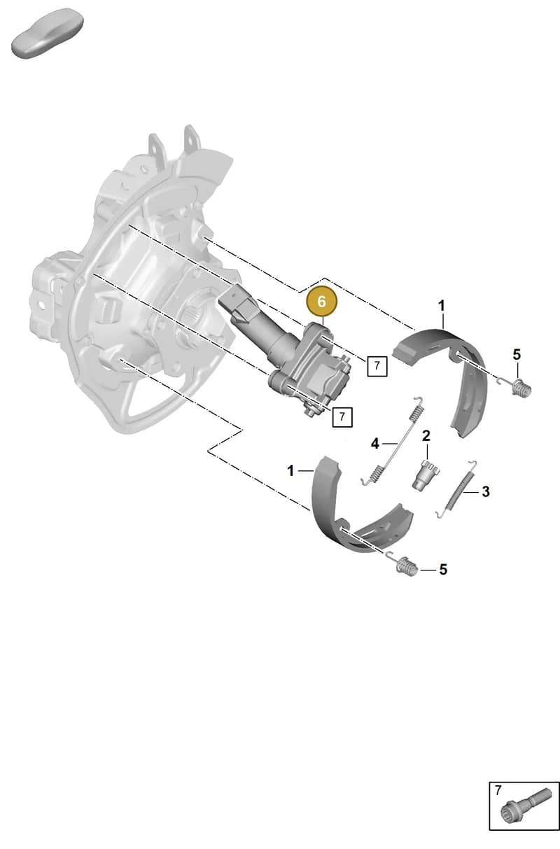 9A790761500 — Porsche Panamera (2023-2025) diagram p62603500, position 6