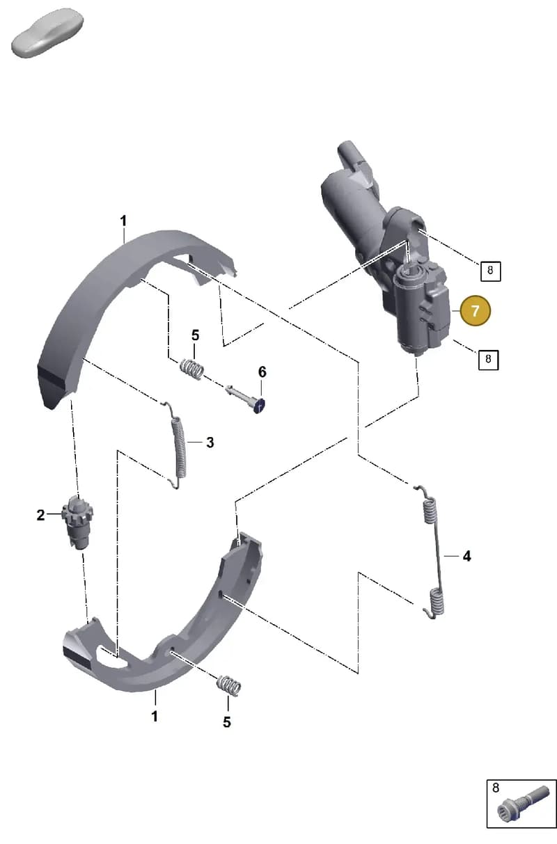 9A790761500 — Porsche Cayenne Coupe (2023-2023) diagram p60603500, position 7