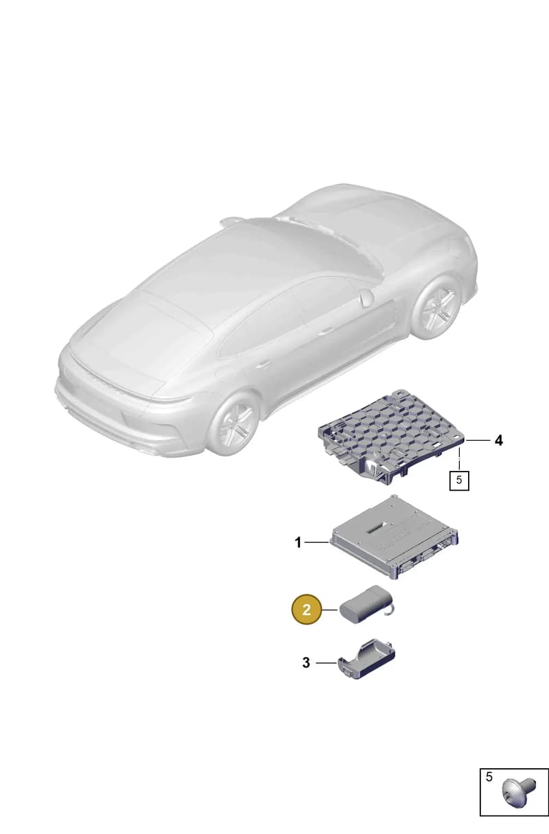 9A7915989B — Porsche Panamera (2023-2025) diagram p62901500, position 2