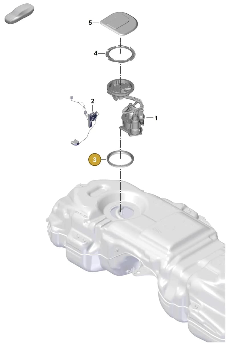9A791913320 — Porsche Cayenne Coupe (2023-2023) diagram p60201070, position 3