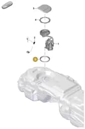 9A791913320 Porsche Seal