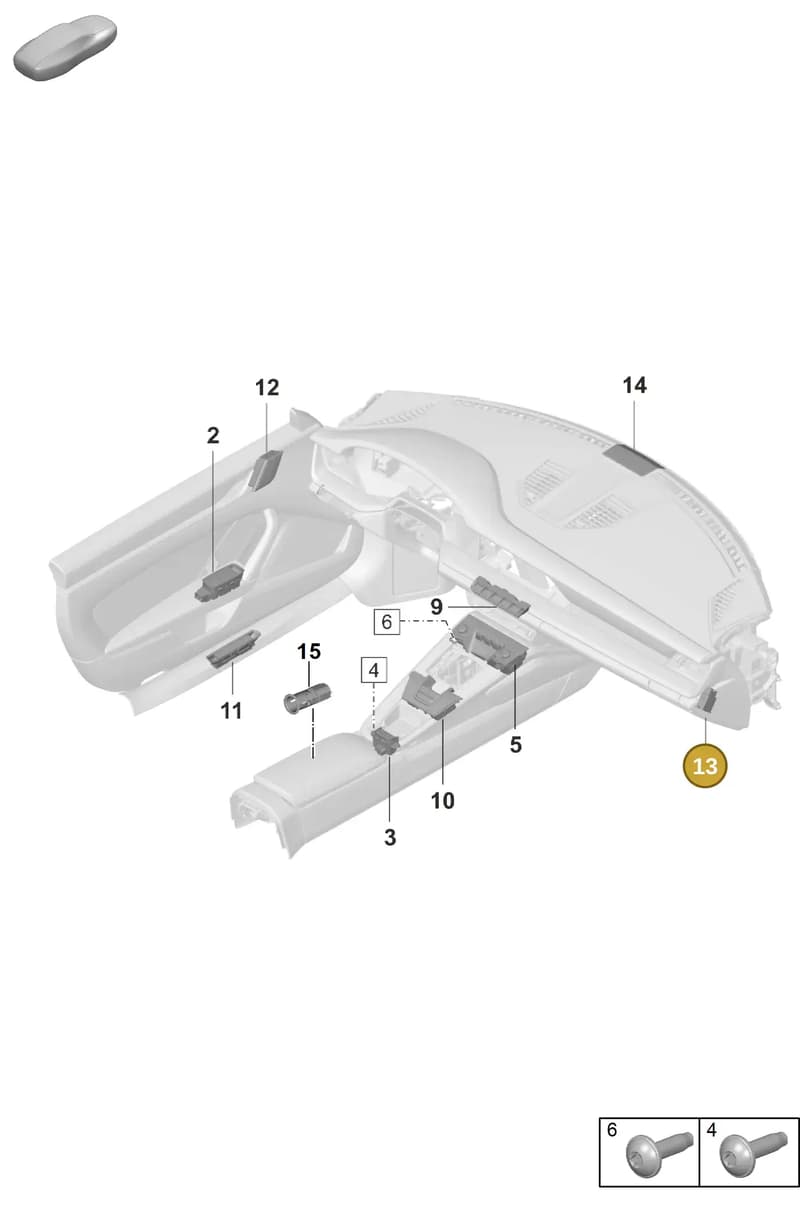 9A7919237009B9 — Porsche 911 (2021-2022) diagram p59903050, position 13