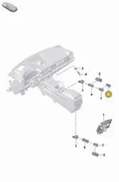 9A791930300 Porsche Cigarette Lighter