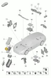 9A793752900 Porsche Relay