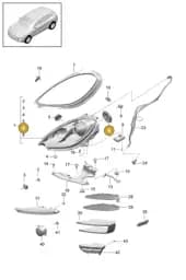 9A794157200 Porsche Control Unit
