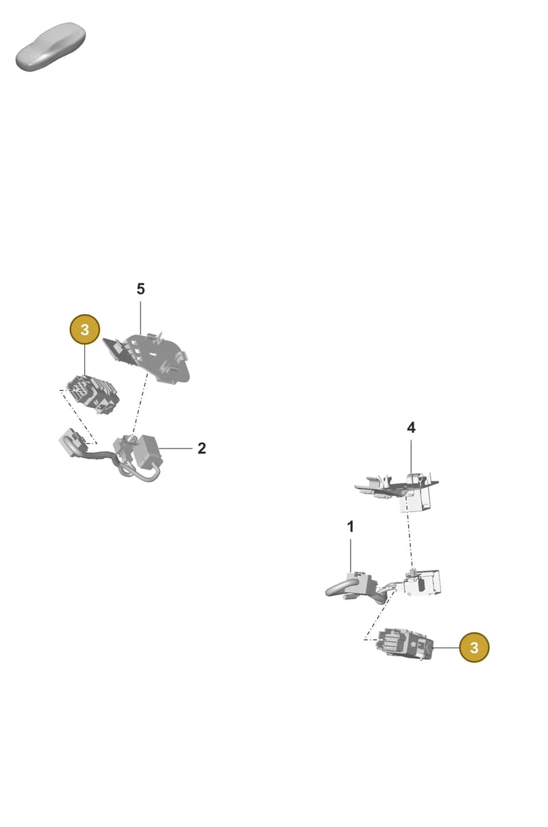 9A795977200 — Porsche Taycan Sport Turismo (2023-2025) diagram p56818500, position 3
