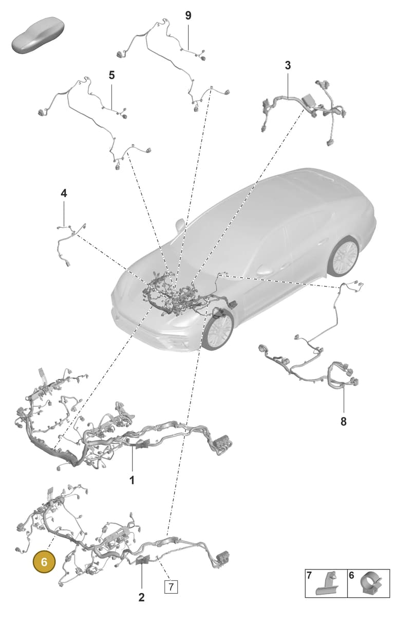 9A7971279 — Porsche Panamera (2020-2023) diagram p58902020, position 6