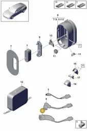 9A797167640 Porsche Connection Line