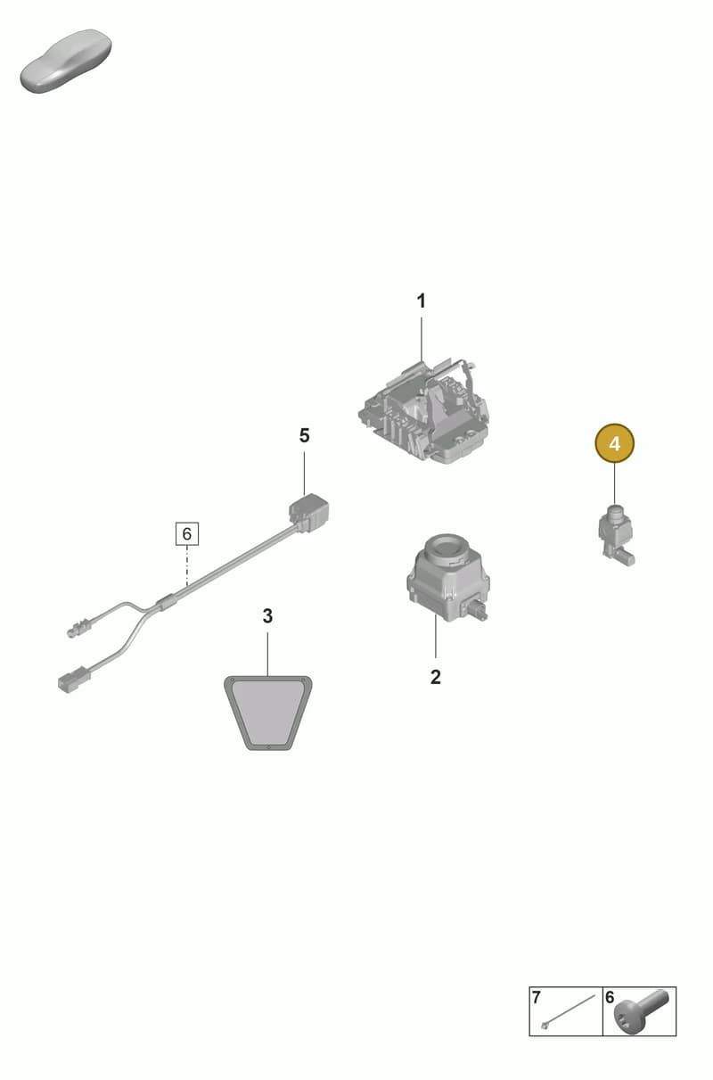 9A798055600 — Porsche Panamera (2020-2023) diagram p58911060, position 4