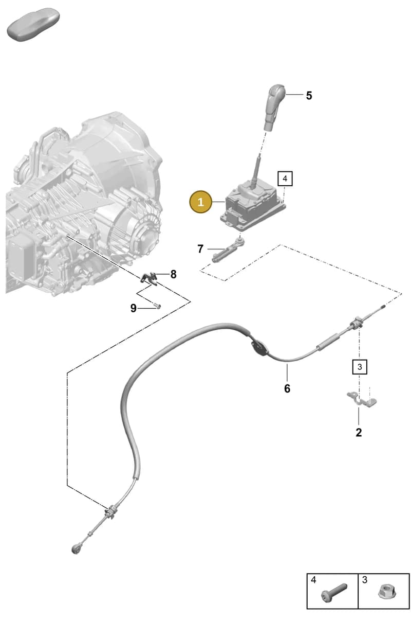 9G142601192 — Porsche Boxster Spyder (2019-2020) diagram p55701500, position 1