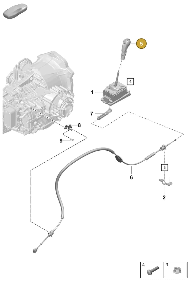9G1426069922W0 — Porsche Boxster Spyder (2019-) diagram p55701500, position 5