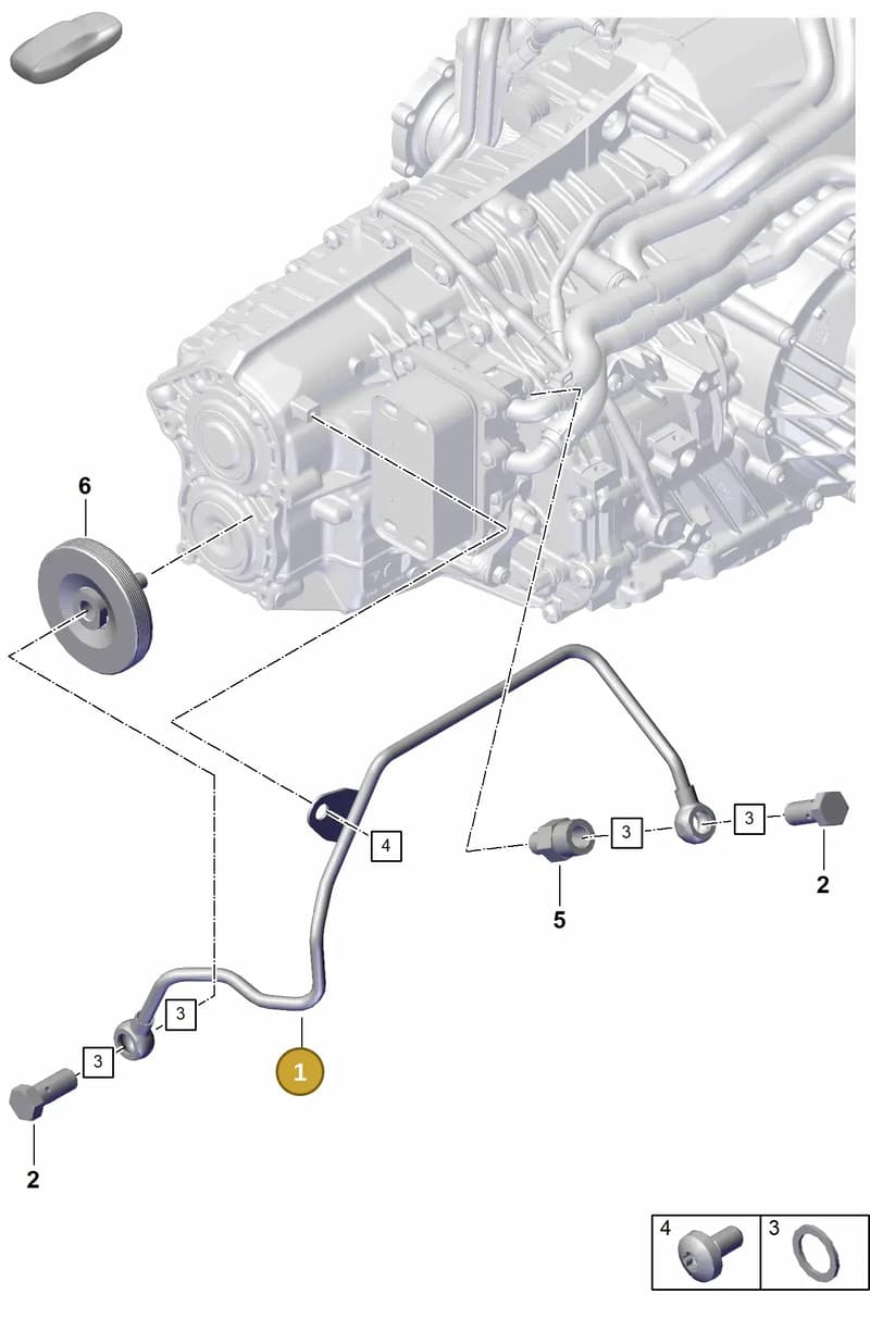 9G230720176 — Porsche Boxster Spyder (2019-2020) diagram p55360050, position 1