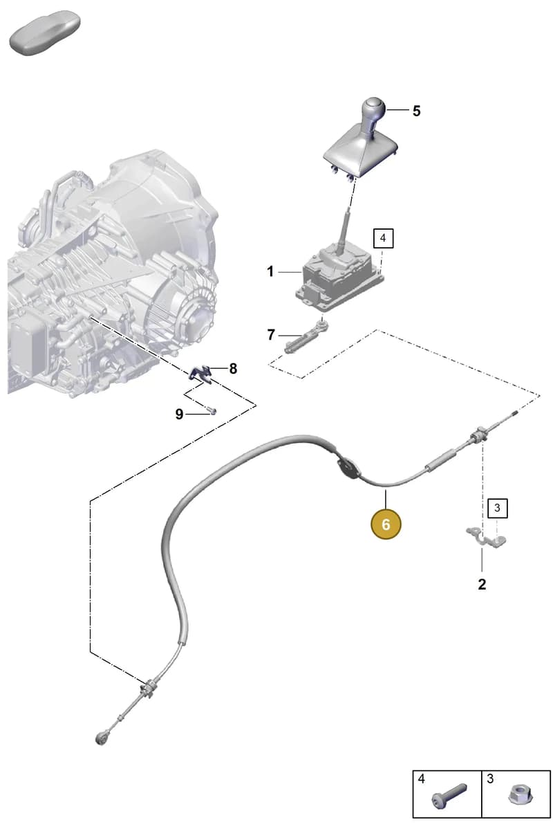 9G242603312 — Porsche Boxster Spyder (2019-2020) diagram p55701600, position 6