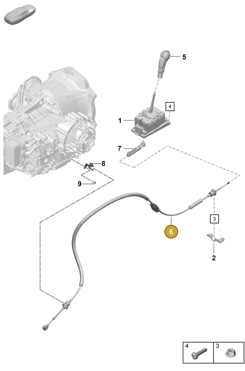 9G242603312 — Porsche Boxster Spyder (2019-2020) diagram p55701500, position 6