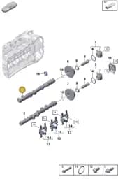 9GT109101B Porsche Camshaft