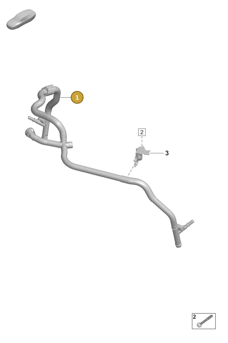 9GT115473 — Porsche 911 (2021-2022) diagram p59107350, position 1