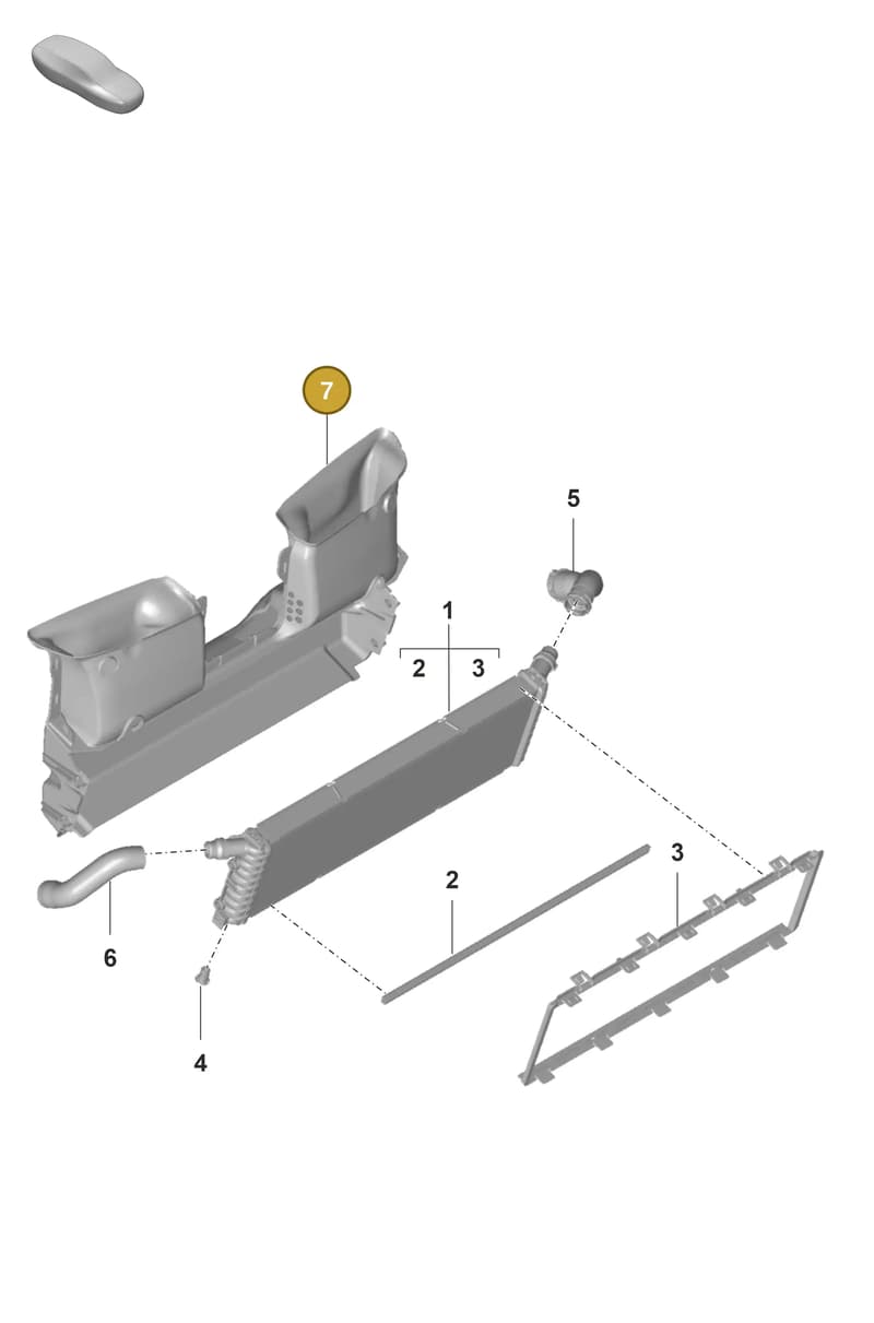 9GT121288 — Porsche 911 (2021-2022) diagram p59105250, position 7