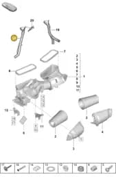 9GT129251A Porsche Air Guide