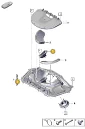 9GT129734 Porsche Distance Piece