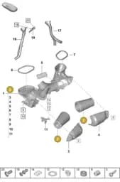 9GT129816 Porsche Air Filter Element