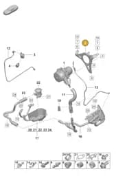 9GT131085A Porsche Bracket
