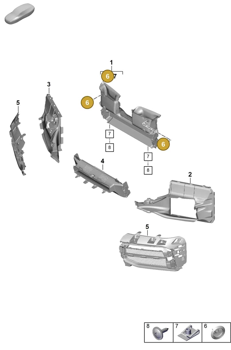 9GT805878 — Porsche 911 (2018-2024) diagram p53802120, position 6