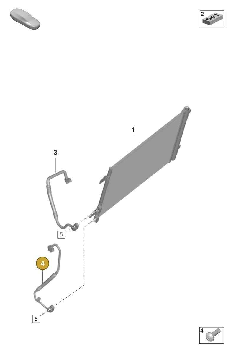 9GT816531A — Porsche 911 (2021-2022) diagram p59814810, position 4
